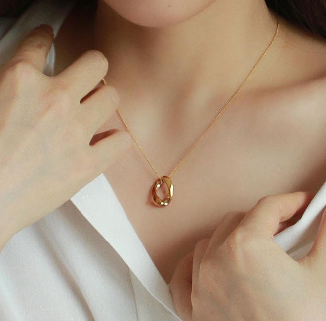 Collier femme doré ou argenté – Vente Flash Bijoux