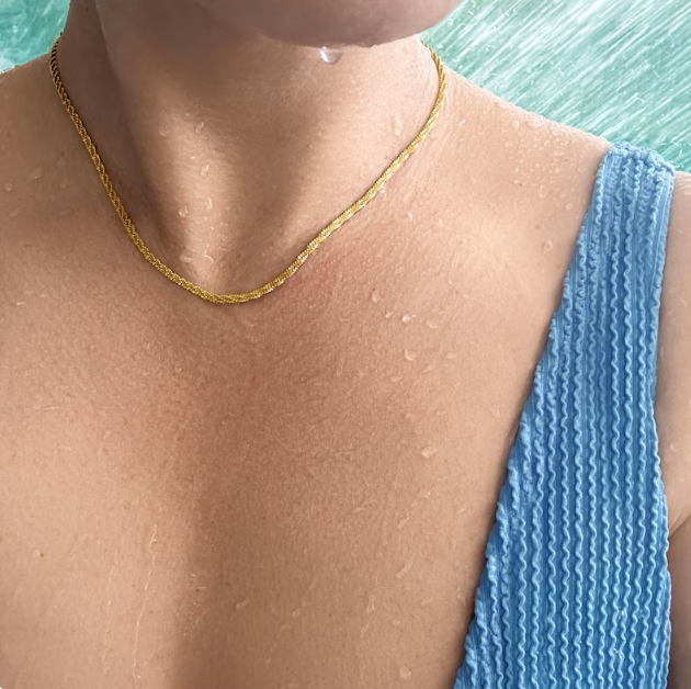Collier femme doré – Vente Flash Bijoux