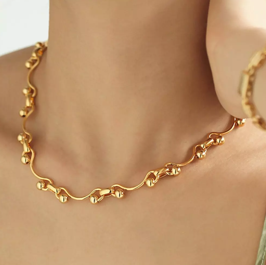 Bracelet femme doré, vintage – Vente Flash Bijoux