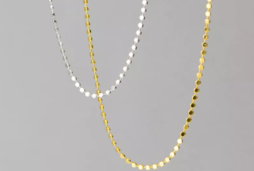 Collier femme doré, ras du cou, perles, intemporel – Vente Flash Bijoux
