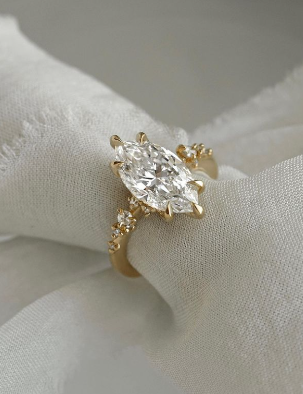 Bague femme dorée ou argentée, zircon cubique – Vente Flash Bijoux