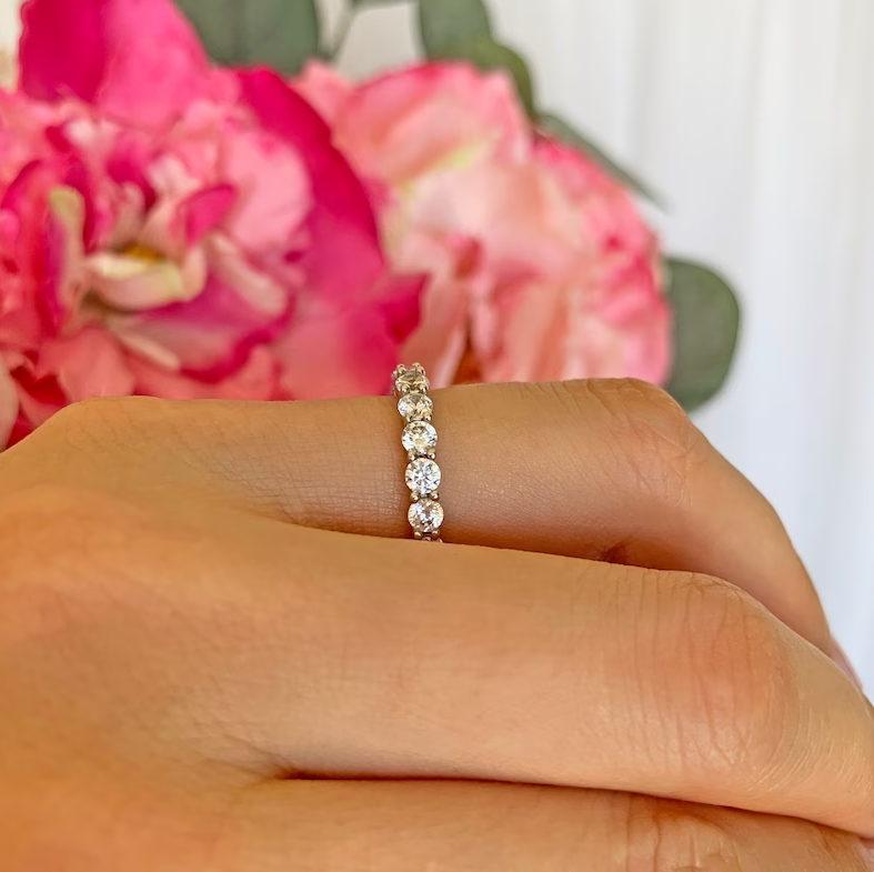Bague femme argentée, zircon cubique, bohème – Vente Flash Bijoux