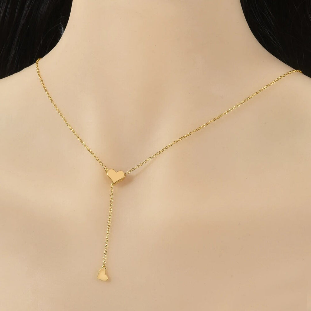Collier femme doré ou argenté, romantique – Vente Flash Bijoux
