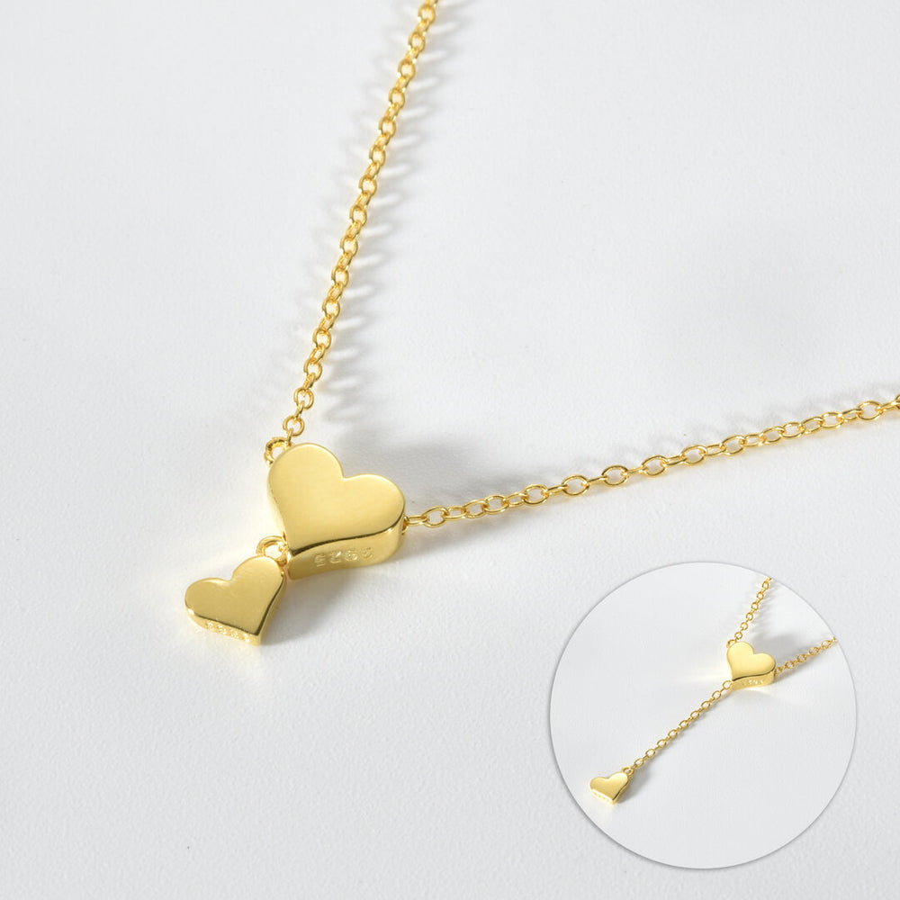 Collier femme doré ou argenté, romantique – Vente Flash Bijoux