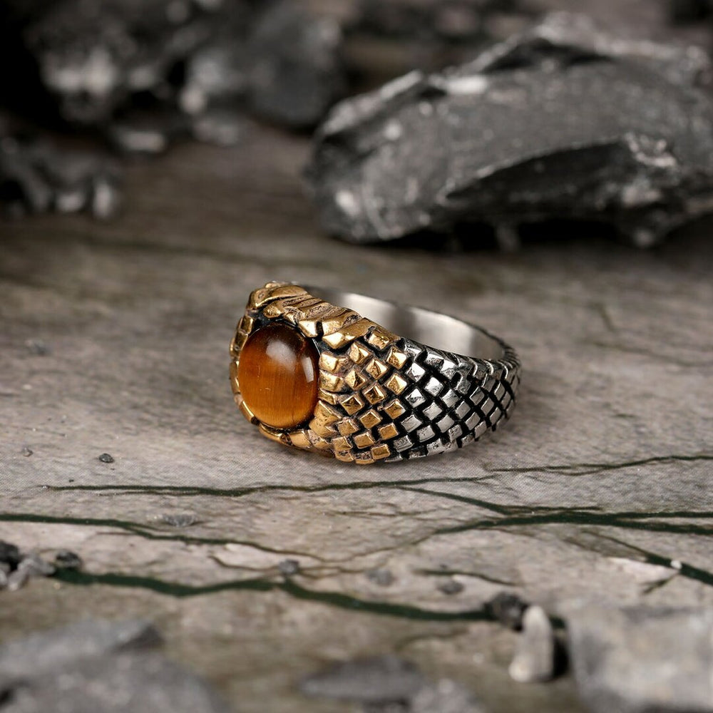 Bague homme argentée, chic – Vente Flash Bijoux
