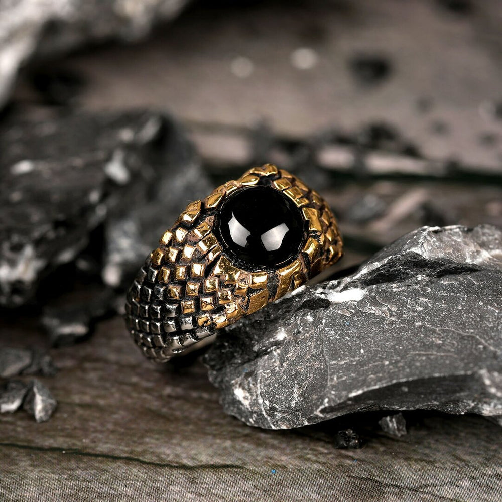 Bague homme argentée, chic – Vente Flash Bijoux