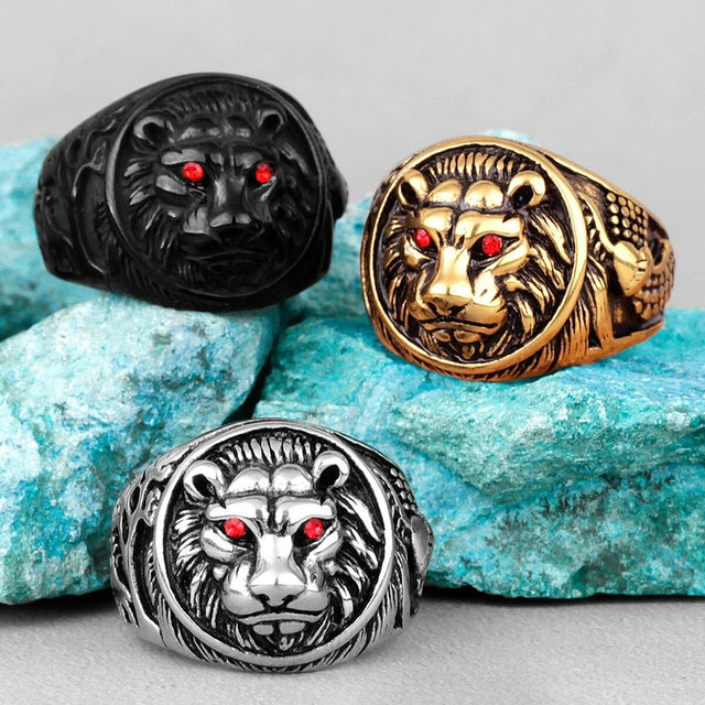 Bague femme dorée ou argentée, punk – Vente Flash Bijoux