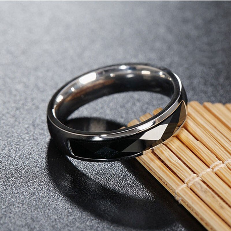 Bague homme argentée, chic, graphique – Vente Flash Bijoux