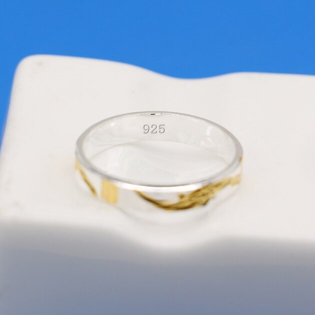 Bague homme argentée, vintage – Vente Flash Bijoux