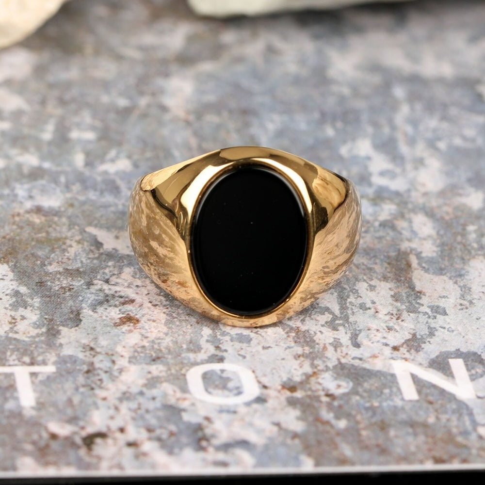 Bague homme dorée – Vente Flash Bijoux