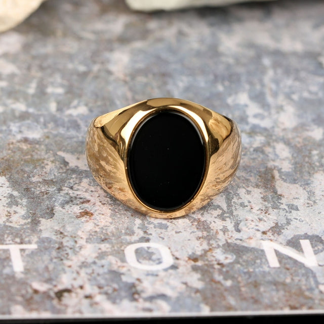 Bague homme dorée – Vente Flash Bijoux