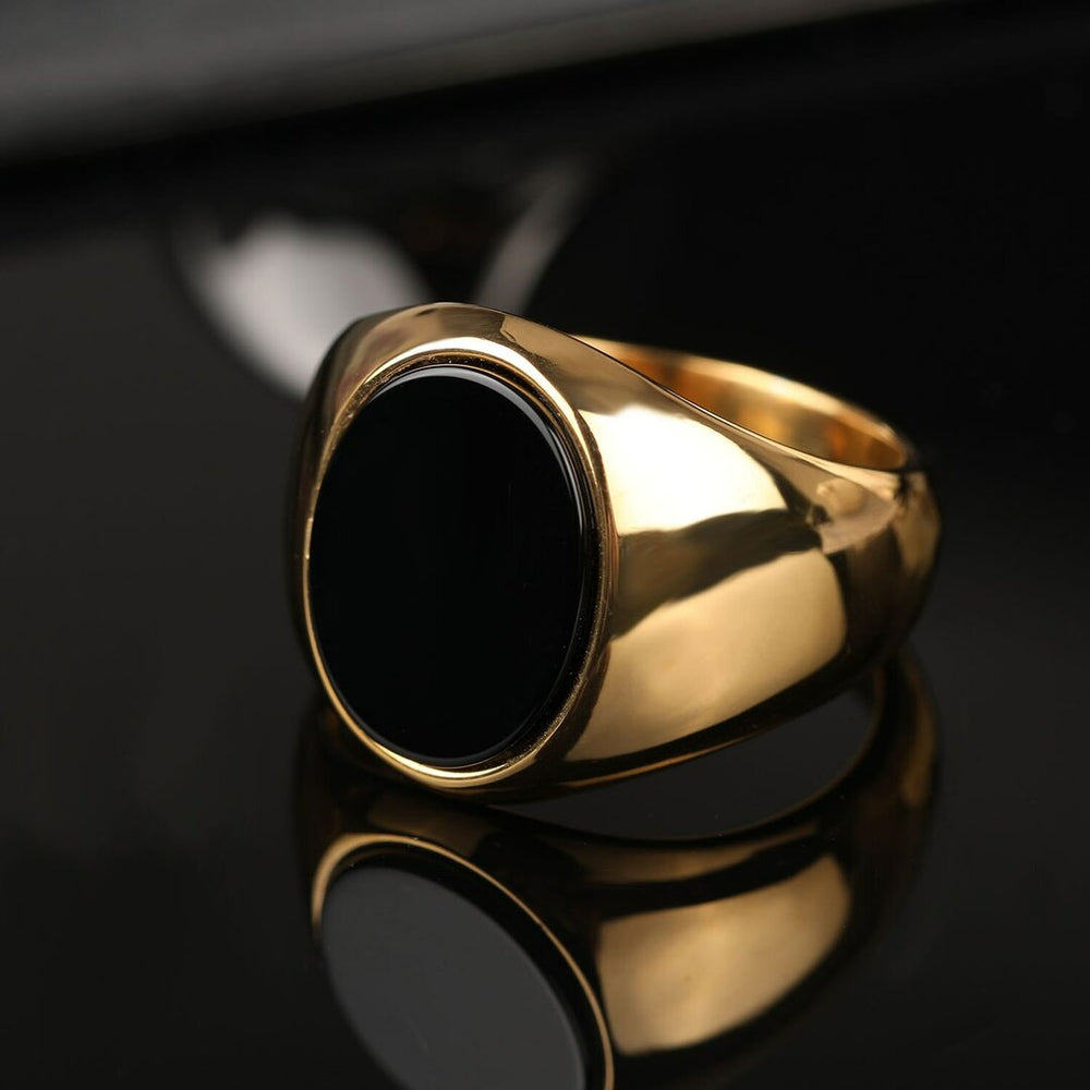 Bague homme dorée – Vente Flash Bijoux