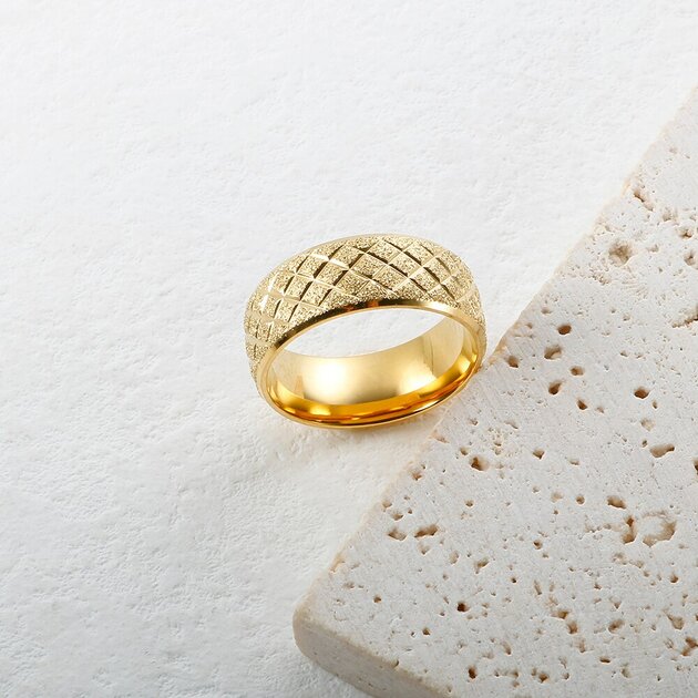 Bague femme dorée, chic, intemporel – Vente Flash Bijoux