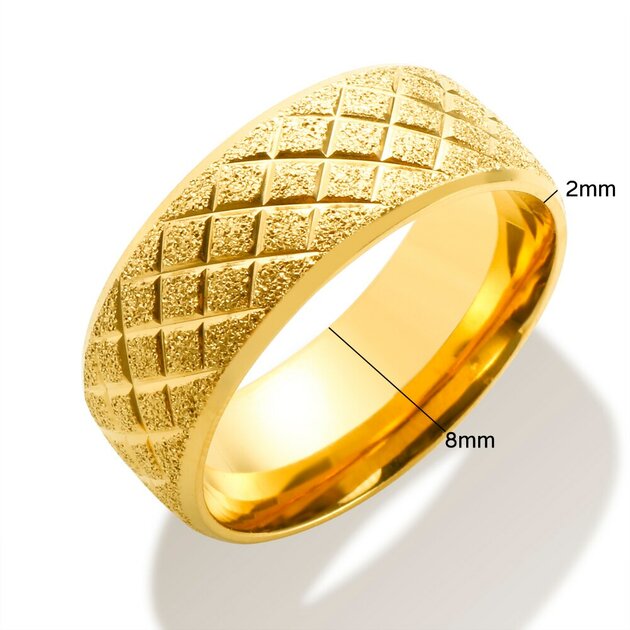 Bague femme dorée, chic, intemporel – Vente Flash Bijoux