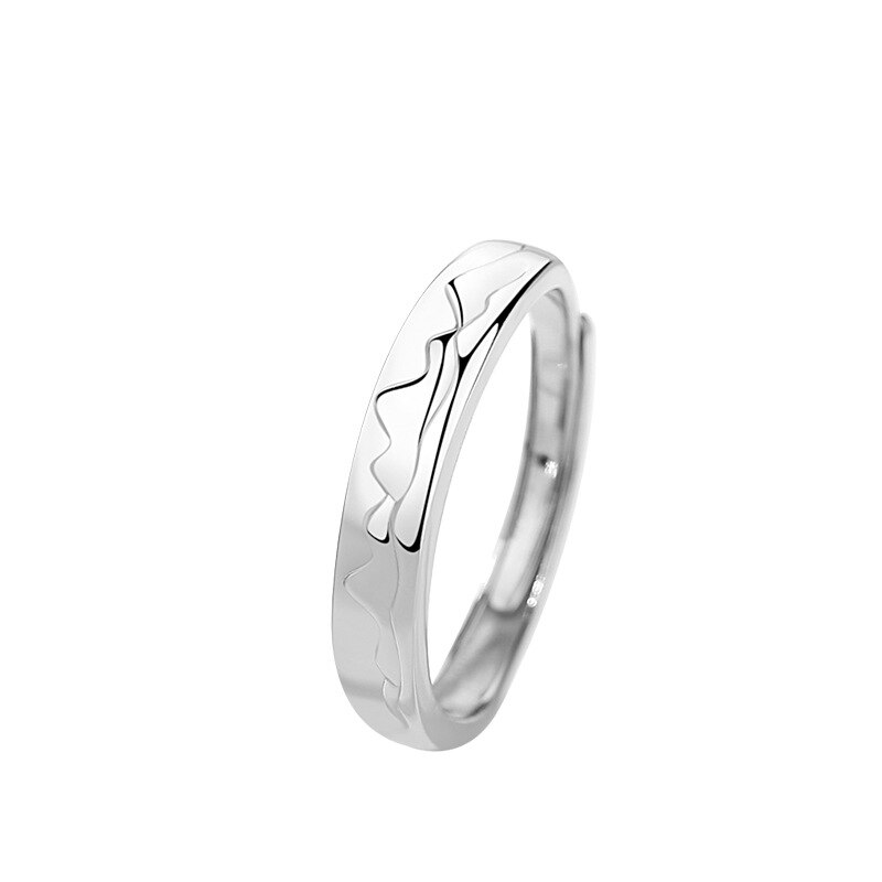 Bague homme argentée, ajustable – Vente Flash Bijoux