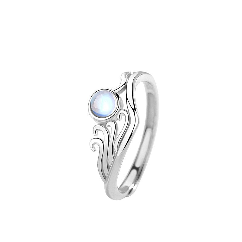 Bague homme argentée, ajustable – Vente Flash Bijoux