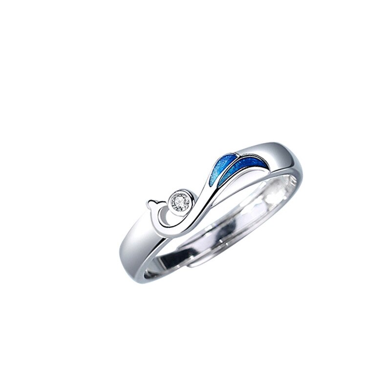 Bague femme argentée, zircon cubique, ajustable, romantique – Vente Flash Bijoux