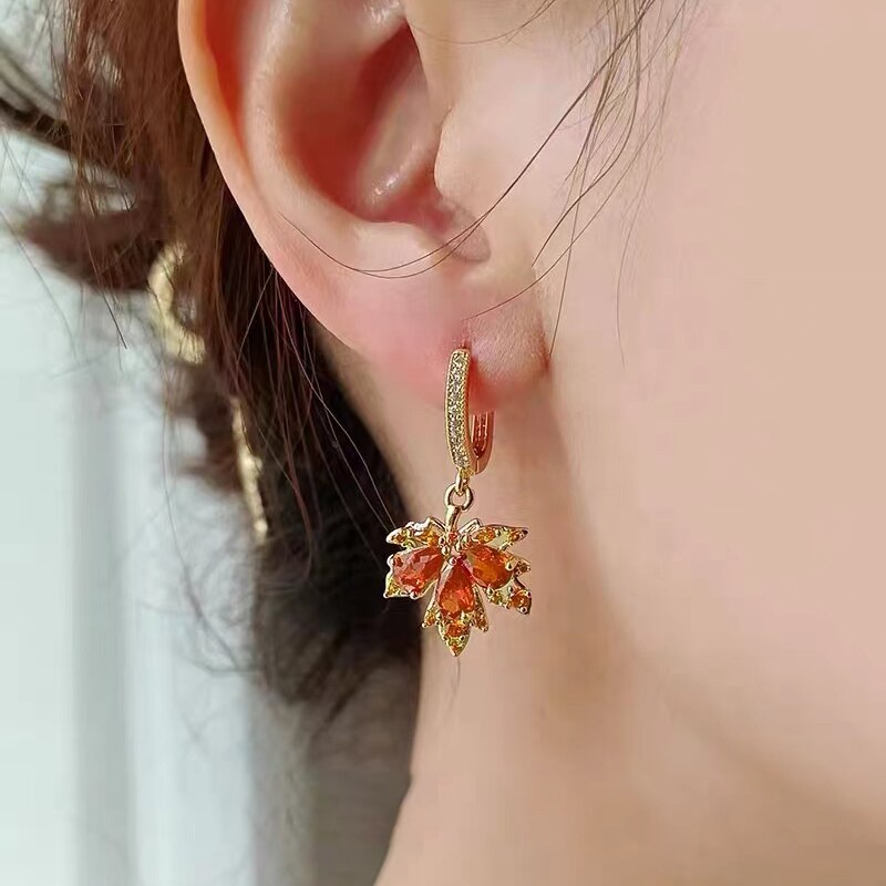 Boucles d'oreilles zircon cubique – Vente Flash Bijoux