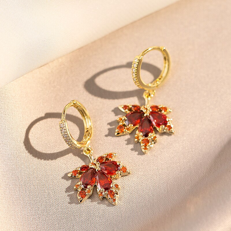 Boucles d'oreilles zircon cubique – Vente Flash Bijoux