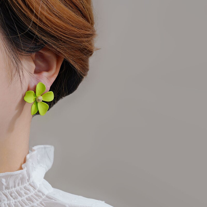Boucles d'oreilles fleur – Vente Flash Bijoux