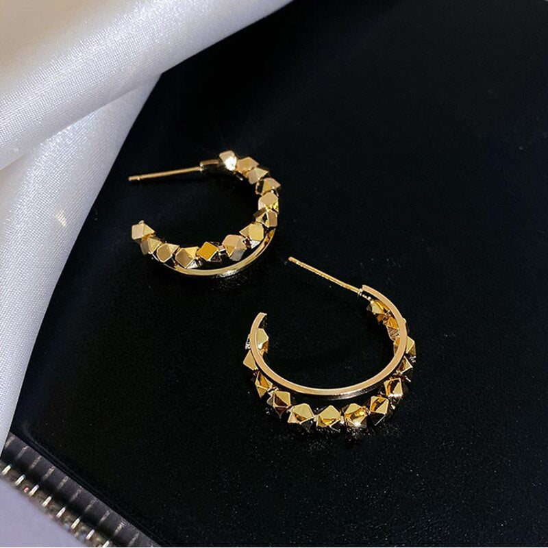 Boucles d'oreilles dorées ou argentées – Vente Flash Bijoux