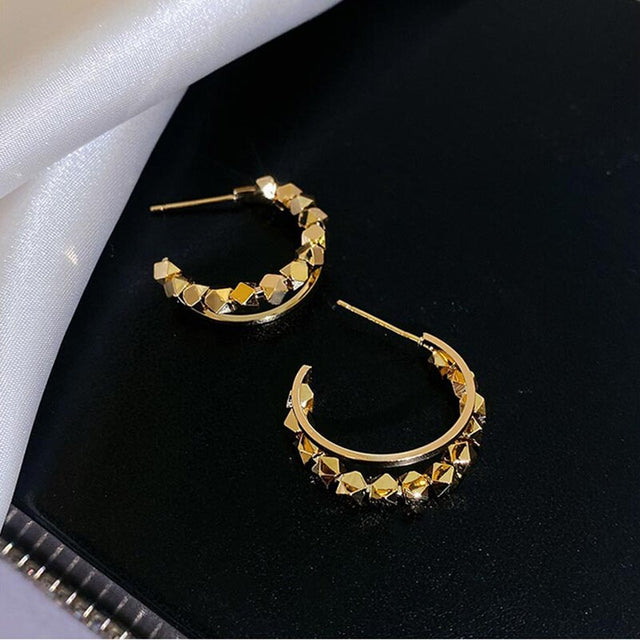 Boucles d'oreilles dorées ou argentées – Vente Flash Bijoux