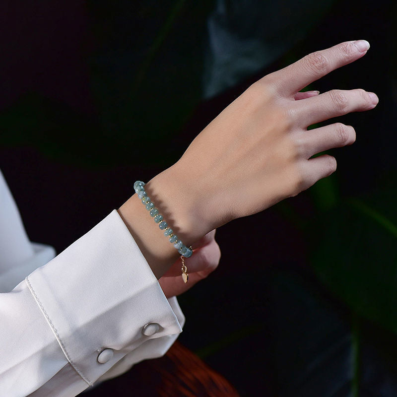Bracelet femme doré, perles, raffiné, vintage – Vente Flash Bijoux