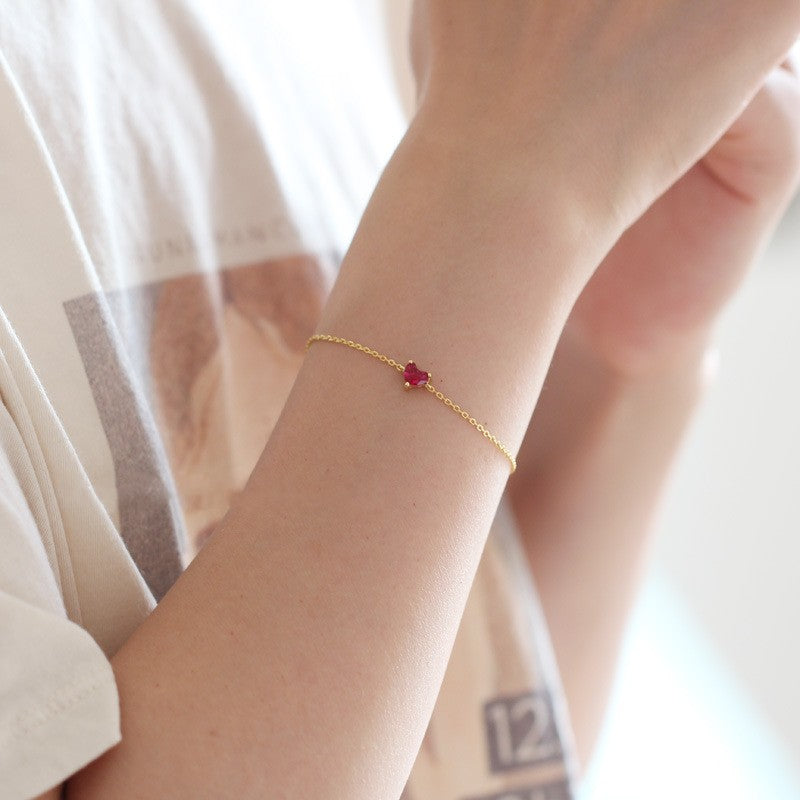 Bracelet femme doré ou argenté, zircon cubique – Vente Flash Bijoux