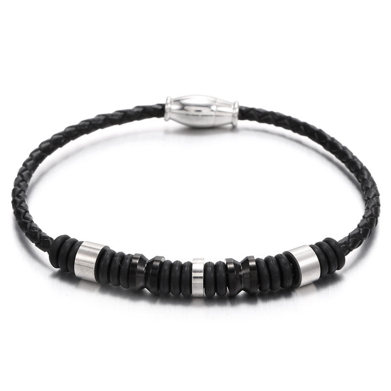 Bracelet homme acier inoxydable, vintage – Vente Flash Bijoux
