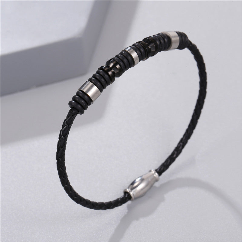 Bracelet homme acier inoxydable, vintage – Vente Flash Bijoux