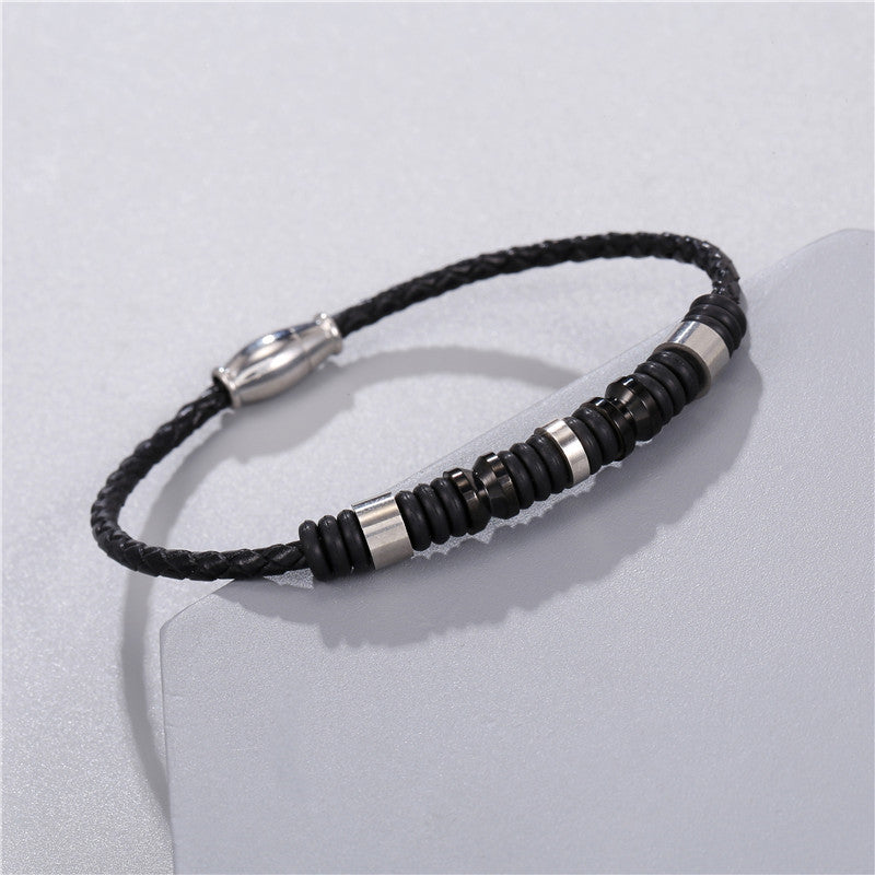 Bracelet homme acier inoxydable, vintage – Vente Flash Bijoux