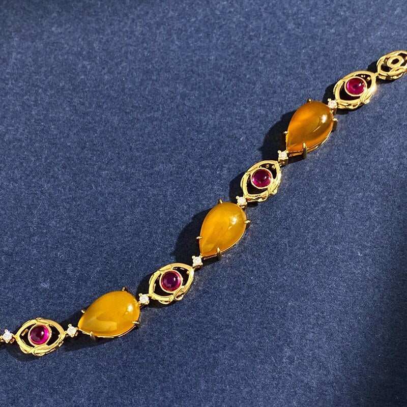 Bracelet femme doré, chaîne, vintage, élégant – Vente Flash Bijoux