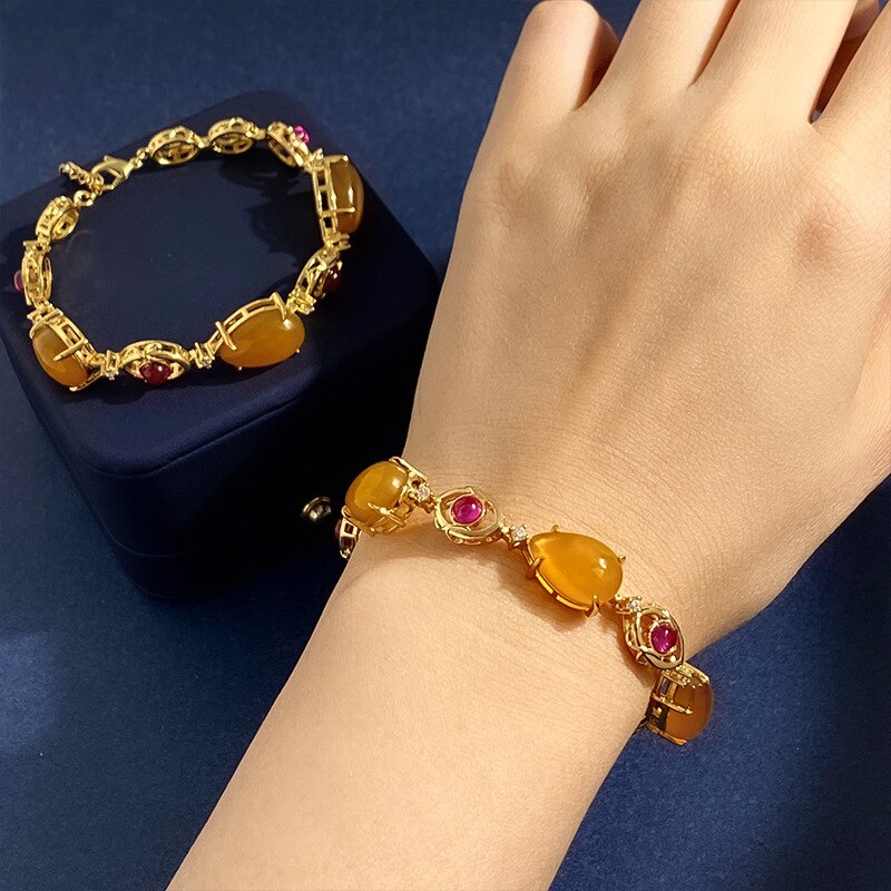 Bracelet femme doré, chaîne, vintage, élégant – Vente Flash Bijoux