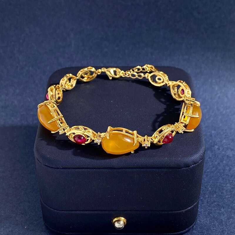 Bracelet femme doré, chaîne, vintage, élégant – Vente Flash Bijoux
