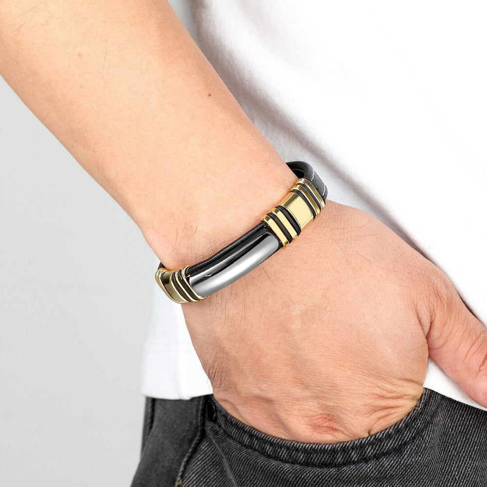 Bracelet homme acier inoxydable, chaîne, raffiné – Vente Flash Bijoux