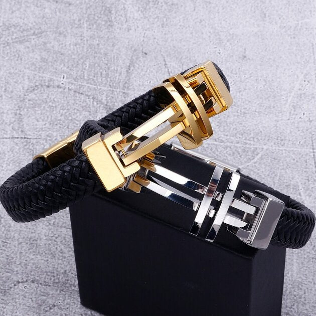 Bracelet homme acier inoxydable, chaîne, raffiné, tendance – Vente Flash Bijoux