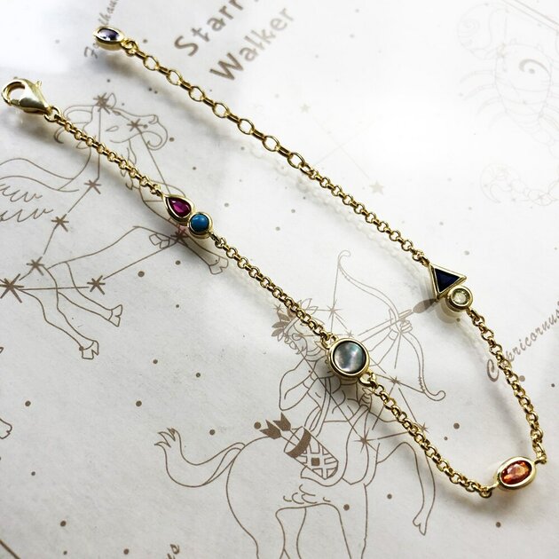Bracelet femme argenté, chaîne, zircon cubique, raffiné – Vente Flash Bijoux