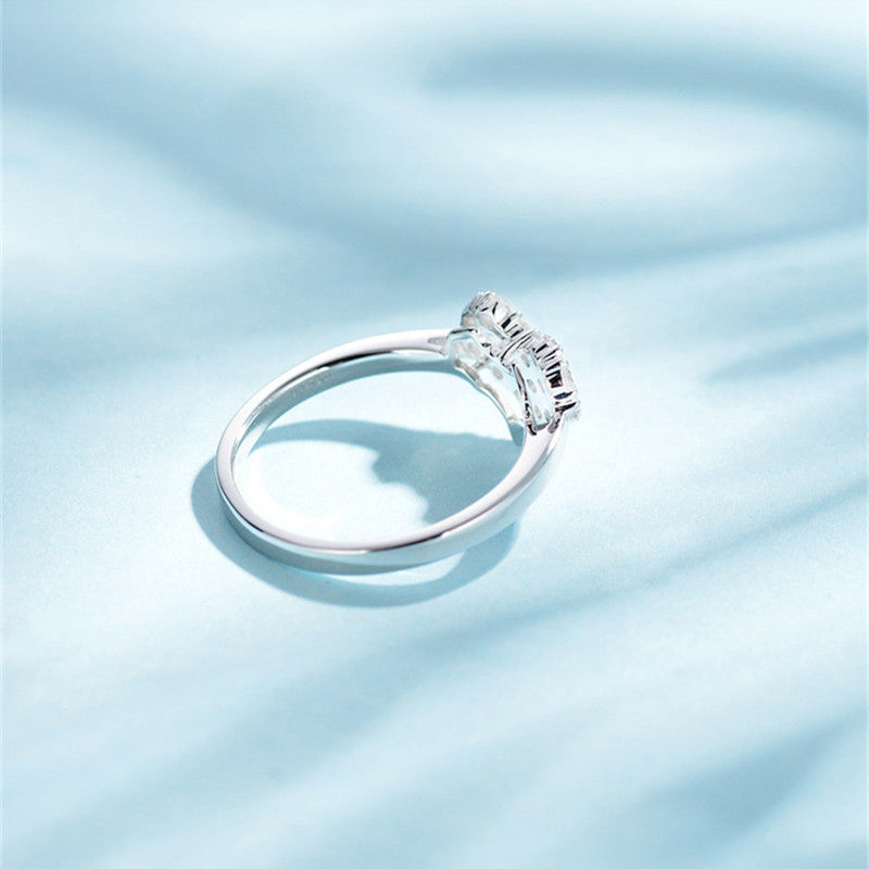 Bague femme zircon cubique – Vente Flash Bijoux