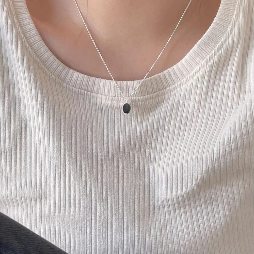 Collier femme argenté, vintage – Vente Flash Bijoux