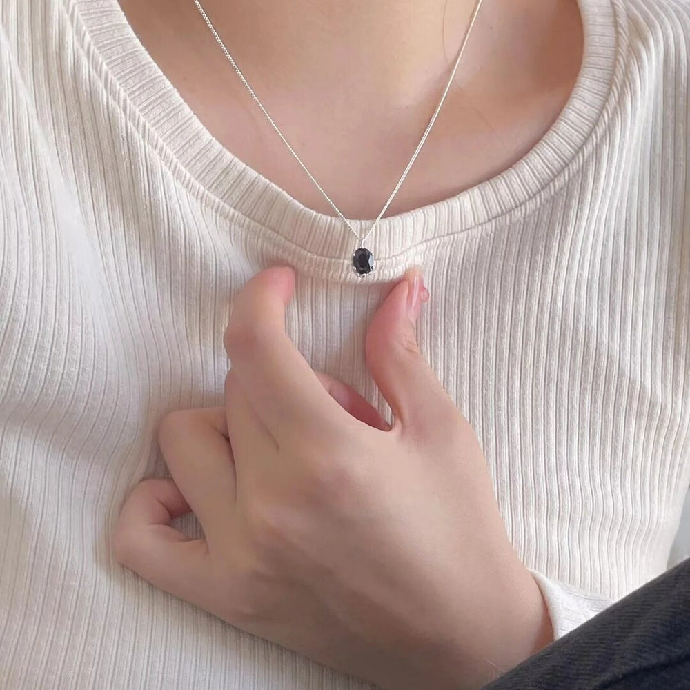 Collier femme argenté, vintage – Vente Flash Bijoux