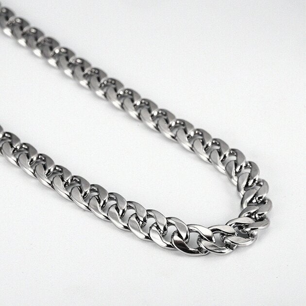 Collier homme acier inoxydable, chaîne, raffiné – Vente Flash Bijoux