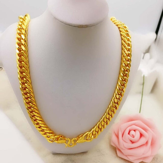 Collier femme doré, chaîne – Vente Flash Bijoux