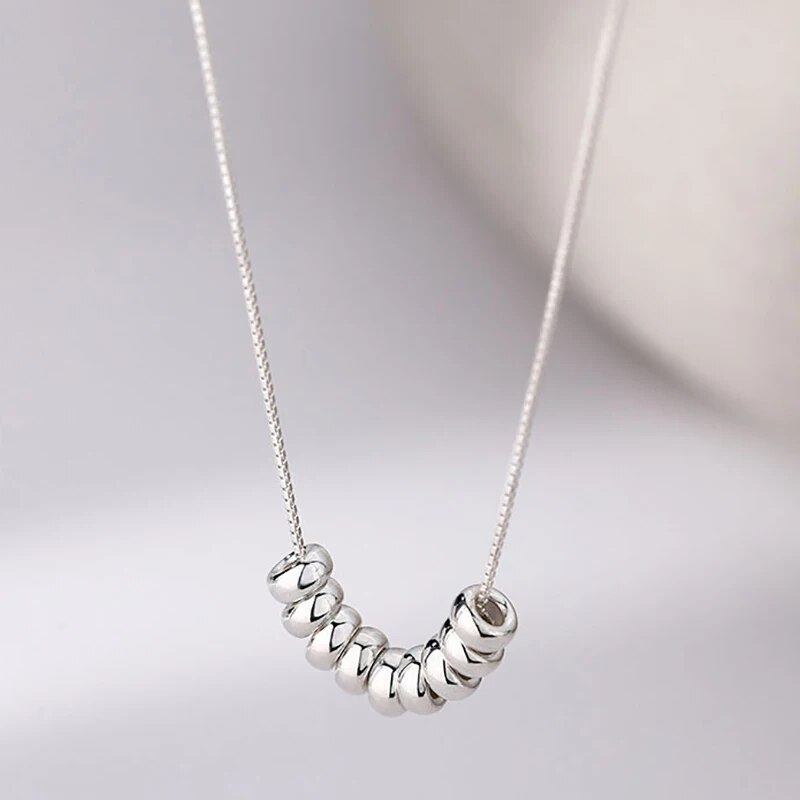 Collier femme argenté – Vente Flash Bijoux