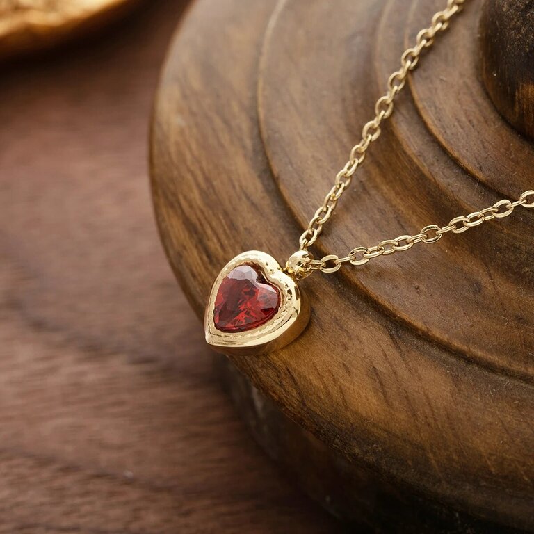 Collier femme doré, ras du cou, zircon cubique – Vente Flash Bijoux