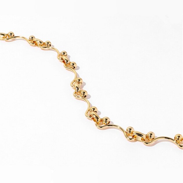 Collier femme doré, tendance – Vente Flash Bijoux