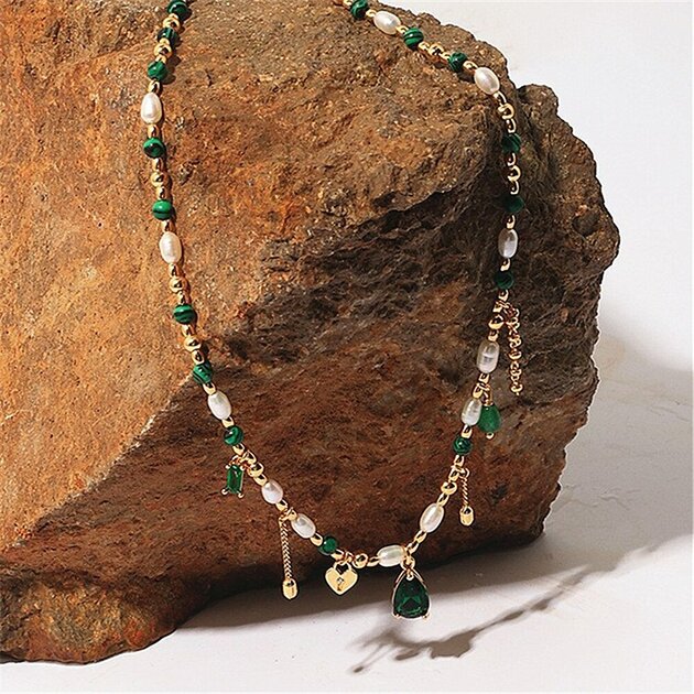 Collier femme doré, délicat – Vente Flash Bijoux