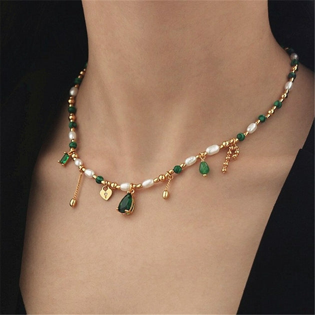 Collier femme doré, délicat – Vente Flash Bijoux