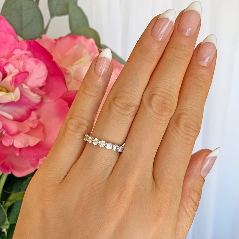 Bague femme argentée, zircon cubique, bohème – Vente Flash Bijoux