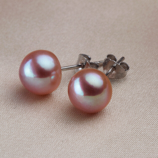 Boucles d'oreilles argentées, perles – Vente Flash Bijoux