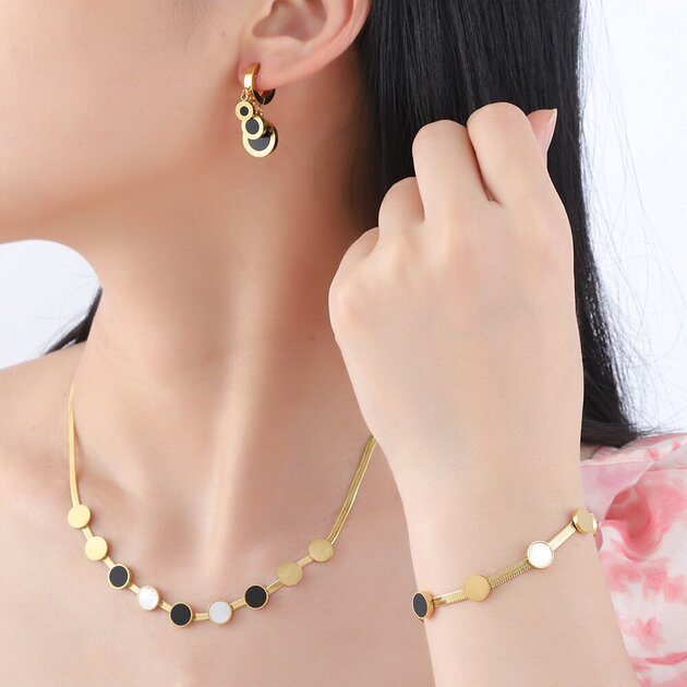 Boucles d'oreilles dorées, bohème – Vente Flash Bijoux